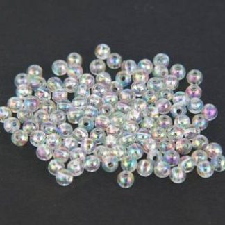 GEMINI RIG BEADS 3MM CLEAR, Beads