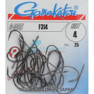 GAMAKATSU F314, Medium Shank Hooks