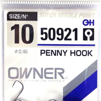 OWNER 50921 PENNY HOOK, Medium Shank Hooks